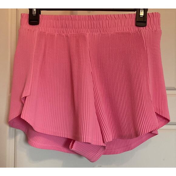 all in motion Pants - All In Motion Micro Pleated Pink Athletic Shorts S
